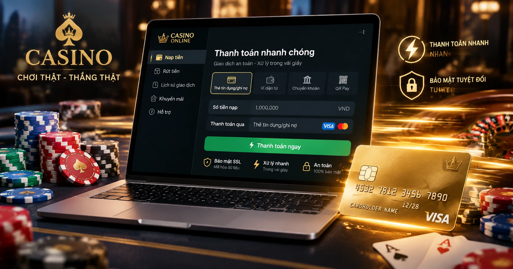 Thanh toán nhanh tại casino trực tuyến: Giải pháp thanh toán nhanh chóng và an toàn - image 2 Thanh toán nhanh tại casino trực tuyến: Giải pháp thanh toán nhanh chóng và an toàn - image 2